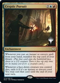 Cryptic Pursuit - Promo Pack: Streets of New Capenna - Magic: The Gathering card