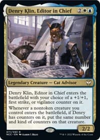 Denry Klin, Editor in Chief - Promo Pack: Streets of New Capenna - Magic: The Gathering card