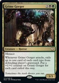 Grime Gorger - Promo Pack: Streets of New Capenna - Magic: The Gathering card