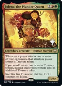 Jolene, the Plunder Queen - Promo Pack: Streets of New Capenna - Magic: The Gathering card