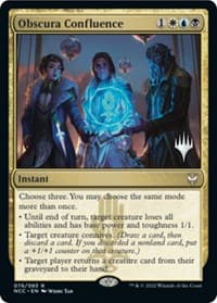 Obscura Confluence - Promo Pack: Streets of New Capenna - Magic: The Gathering card