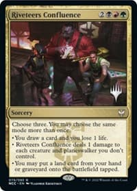 Riveteers Confluence - Promo Pack: Streets of New Capenna - Magic: The Gathering card