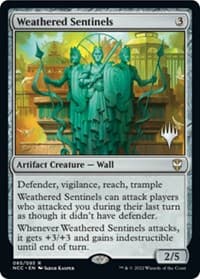 Weathered Sentinels - Promo Pack: Streets of New Capenna - Magic: The Gathering card