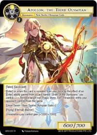 Apollon, the Third Olympian - Game of Gods: Revolution - Force of Will card
