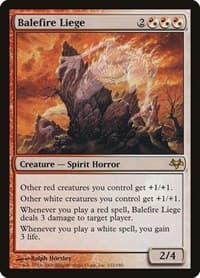Balefire Liege - Eventide - Magic: The Gathering card