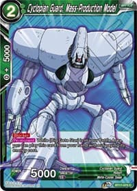Cyclopian Guard, Mass-Production Model - Ultimate Squad - Dragon Ball Super: Masters card