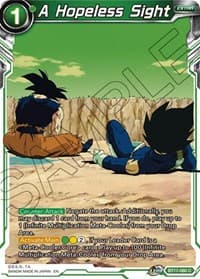 A Hopeless Sight - Ultimate Squad - Dragon Ball Super: Masters card