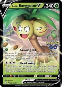 Alolan Exeggutor V - SWSH225 - SWSH: Sword & Shield Promo Cards - Pokemon card