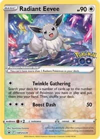 Radiant Eevee - SWSH230 - SWSH: Sword & Shield Promo Cards - Pokemon card