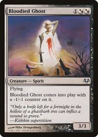 Bloodied Ghost - Eventide - Magic: The Gathering card