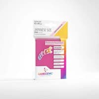 GameGenic Prime Sleeves - Japanese Size - Pink (60-Pack) - GameGenic Card Sleeves - Card Sleeves card