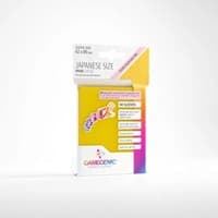 GameGenic Prime Sleeve - Japanese Size - Yellow (60-Pack) - GameGenic Card Sleeves - Card Sleeves card