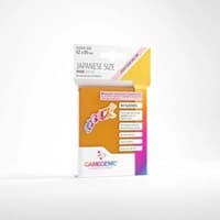 GameGenic Prime Sleeves - Japanese Size - Orange (60-Pack) - GameGenic Card Sleeves - Card Sleeves card