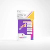 GameGenic Prime Sleeves - Japanese Size - Purple (60-Pack) - GameGenic Card Sleeves - Card Sleeves card