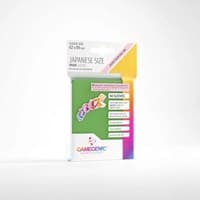 GameGenic Prime Sleeves - Japanese Size - Green (60-Pack) - GameGenic Card Sleeves - Card Sleeves card