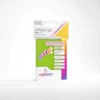 GameGenic Prime Sleeves - Japanese Size - Lime (60-Pack) - GameGenic Card Sleeves - Card Sleeves card