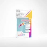 GameGenic Prime Sleeves - Japanese Size - Clear (60-Pack) - GameGenic Card Sleeves - Card Sleeves card