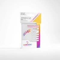 GameGenic Prime Sleeves - Japanese Size - White (60-Pack) - GameGenic Card Sleeves - Card Sleeves card