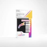 GameGenic Prime Sleeves - Japanese Size - Black (60-Pack) - GameGenic Card Sleeves - Card Sleeves card