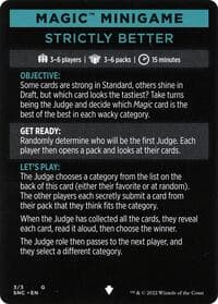 Magic Minigame: Strictly Better - Streets of New Capenna - Magic: The Gathering card