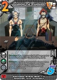 Learning The Standards (Quirk Pack 2) - UniVersus: My Hero Academia Promo Cards - UniVersus card