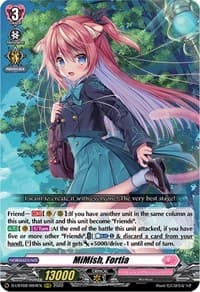 MiMish, Fortia - D-LBT02: Lyrical Monasterio ~It's a New School Term!~ - Cardfight Vanguard card