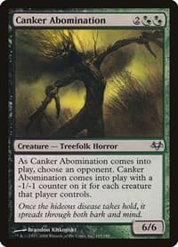 Canker Abomination - Eventide - Magic: The Gathering card