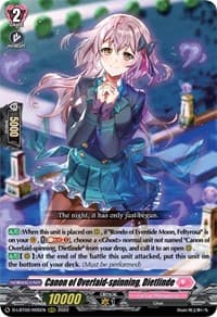 Canon of Overlaid-spinning, Dietlinde - D-LBT02: Lyrical Monasterio ~It's a New School Term!~ - Cardfight Vanguard card