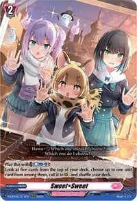 SweetxSweet - D-LBT02: Lyrical Monasterio ~It's a New School Term!~ - Cardfight Vanguard card