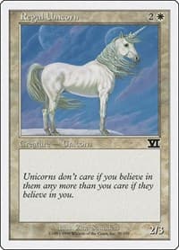 Regal Unicorn - Classic Sixth Edition - Magic: The Gathering card