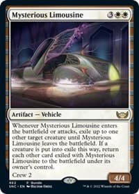 Mysterious Limousine (SNC Bundle) - Unique and Miscellaneous Promos - Magic: The Gathering card