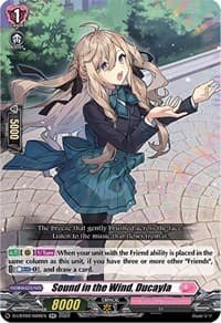 Sound in the Wind, Ducayla - D-LBT02: Lyrical Monasterio ~It's a New School Term!~ - Cardfight Vanguard card