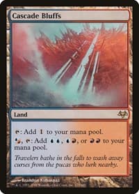 Cascade Bluffs - Eventide - Magic: The Gathering card