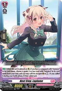 Next Step, Laplume - D-LBT02: Lyrical Monasterio ~It's a New School Term!~ - Cardfight Vanguard card