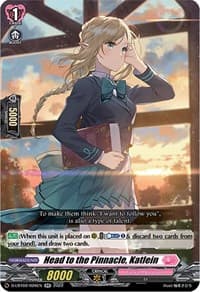 Head to the Pinnacle, Katlein - D-LBT02: Lyrical Monasterio ~It's a New School Term!~ - Cardfight Vanguard card