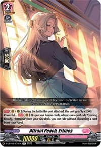 Attract Peach, Ertines - D-LBT02: Lyrical Monasterio ~It's a New School Term!~ - Cardfight Vanguard card