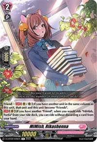 MiMish, Rikashenna - D-LBT02: Lyrical Monasterio ~It's a New School Term!~ - Cardfight Vanguard card