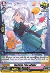 Precious Tune, Edwige - D-LBT02: Lyrical Monasterio ~It's a New School Term!~ - Cardfight Vanguard card