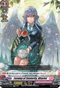 Leeway of Seniority, Altariel - D-LBT02: Lyrical Monasterio ~It's a New School Term!~ - Cardfight Vanguard card