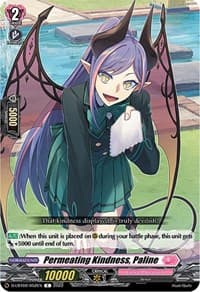 Permeating Kindness, Paline - D-LBT02: Lyrical Monasterio ~It's a New School Term!~ - Cardfight Vanguard card