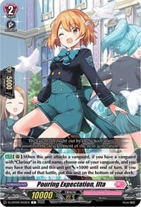 Pouring Expectation, Ilta - D-LBT02: Lyrical Monasterio ~It's a New School Term!~ - Cardfight Vanguard card