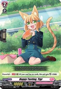 Happy Tasting, Tigr - D-LBT02: Lyrical Monasterio ~It's a New School Term!~ - Cardfight Vanguard card
