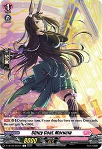 Shiny Coat, Marucia - D-LBT02: Lyrical Monasterio ~It's a New School Term!~ - Cardfight Vanguard card