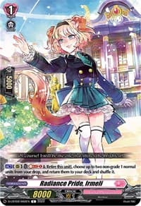 Radiance Pride, Irmeli - D-LBT02: Lyrical Monasterio ~It's a New School Term!~ - Cardfight Vanguard card