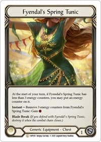 Fyendal's Spring Tunic - History Pack Vol.1 - Flesh and Blood TCG card