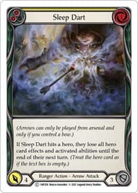 Sleep Dart (Yellow) - History Pack Vol.1 - Flesh and Blood TCG card