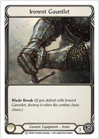Ironrot Gauntlet - History Pack Vol.1 - Flesh and Blood TCG card