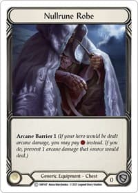 Nullrune Robe - History Pack Vol.1 - Flesh and Blood TCG card