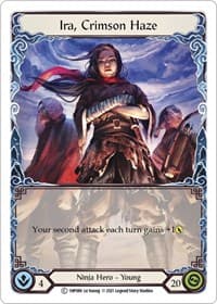 Ira, Crimson Haze - History Pack Vol.1 - Flesh and Blood TCG card
