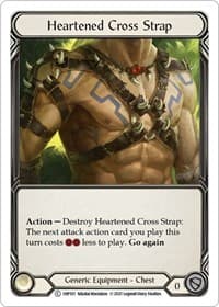 Heartened Cross Strap - History Pack Vol.1 - Flesh and Blood TCG card